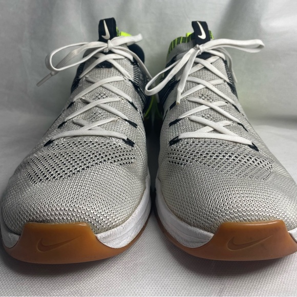 Nike Metcon Neon DSX Flyknit 2 CrossFit Mens 14 Gum Volt Black Yellow 924423-107 - Picture 3 of 15
